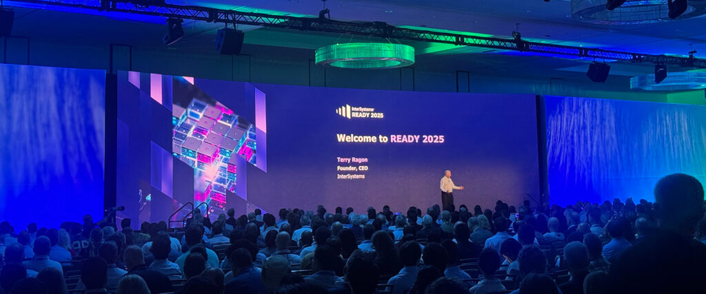 Image of event ballroom at InterSystems READY 2025