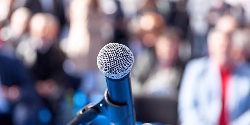 Microphone at Summit